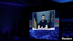 Владимир Зеленский выступил по видеосвязи на форуме по безопасности, Варшава, 29 сентября 2025 года