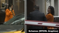 З автівки вийшла жінка та зайшла до ресторану через кухню