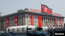 کره شمالی یک روز قبل از اقدام به پرتاب موشک، آخرین دستاوردهای موشکی خود را به نمایش گذاشته بود