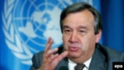 Антонио Гутеррес - ҳомии паноҳандагон