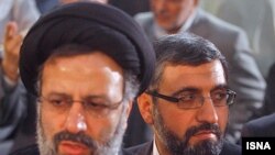 ابراهیم رئیسی (جلو)، معاون اول قوه قضاییه