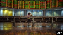 Табло біржі в Куала-Лумпурі, Малайзія, ілюстративне фото