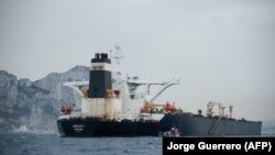 «Грэйс-1» мунай танкери. Гибралтар, 6-июль, 2019-жыл.