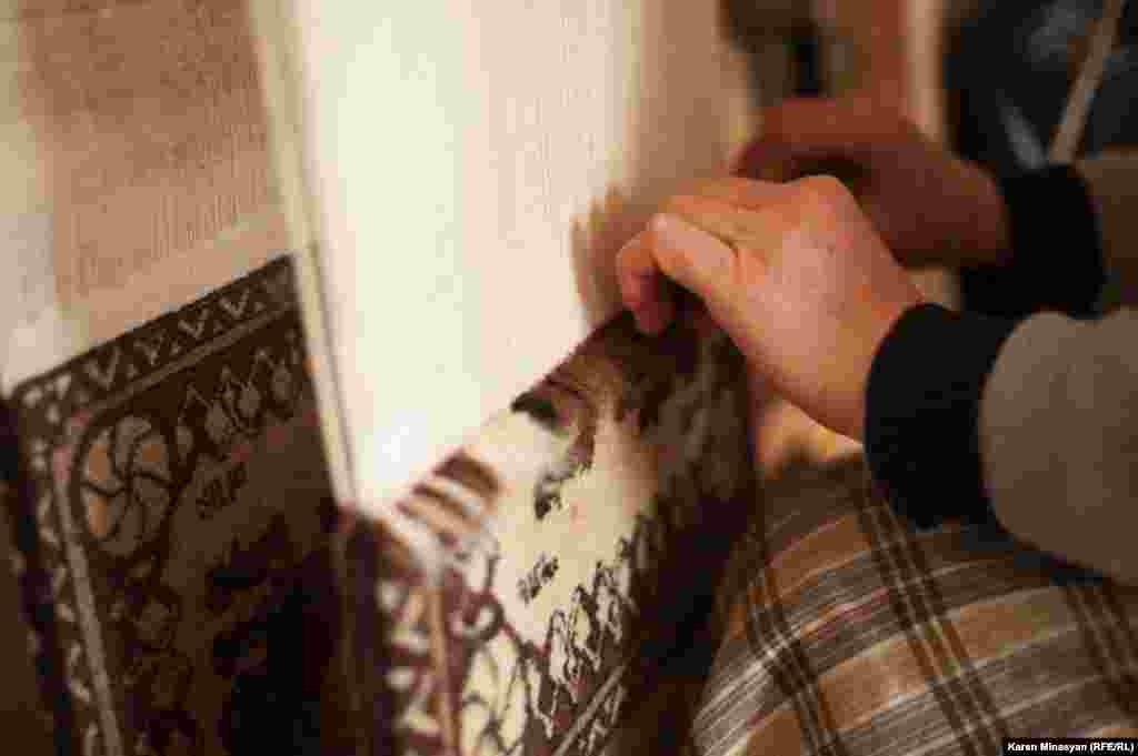 Armenia -- A carpet workshop in Armenia, Getik village, Gegharkuniq region, 28Mar2013