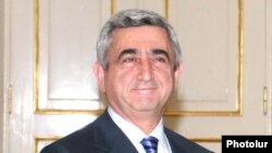 Armenia -- President Serzh Sarkisian.