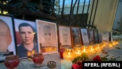 Архіўнае фота мэмарыялу «Вахта сьвятла»