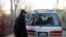The five women were inside this car when they were attacked by gunmen near the Kandahar airport.