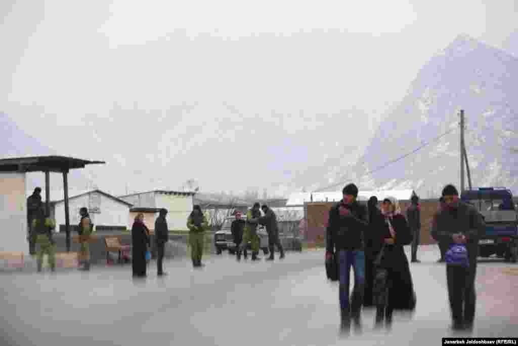 Таджикские пограничники.