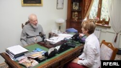 Митрополит Володимир (Сабодан) під час інтерв’ю Радіо Свобода, липень 2009 року