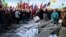 Кадр с прошлогоднего митинга-концерта в Москве. 18 марта 2015 года