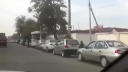 Самарқандда бензин учун навбат