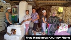 Хатын-кызлар ашарга пешерә