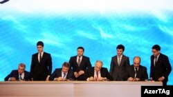 امضای توافقنامه شاه‌دنیز