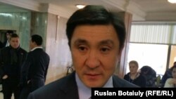 Президент Федерации футбола Казахстана Ерлан Кожагапанов. Астана, 21 ноября 2015 года.  