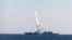 A Zircon hypersonic cruise missile is fired from a Russian warship. (file photo)