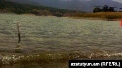 Сарсангское водохранилище в Нагорном Карабахе