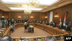 Serbiä xökümäte taraluın iğlan itä