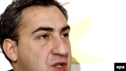 Spain -- Georgian Prime Minister Nika Gilauri speaks at a European Economic Forum in Madrid, 27Oct2009