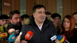 Саакашвілі побував на допиті в СБУ, який тривав понад 2,5 години (відео)