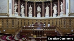 Зал заседаний Сената Франции