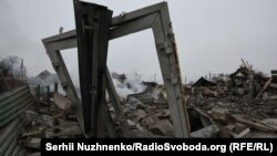 Наслідки російського обстрілу в Покровську, грудень 2024 року