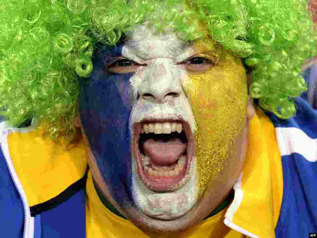 طرفدار تیم برزیل