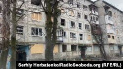 Наслідки обстрілів російських військ у Покровську, лютий 2025 року