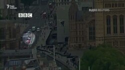 Кадри з камери спостереження і момент затримання підозрілого, який наїхав на перехожих у Лондоні