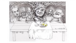 مهمانی اسفندیار منفردزاده در گلخارستانش