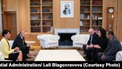 Сегодня супруга журналиста встретилась с президентом Грузии: по ее словам, его позиция радикально отличается от позиции правительства, которая аналогична видению азербайджанских властей