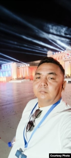 Бакай Эгеннинг Ўзбекистондаги расми.