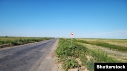 Казакстан. Атырау облусундагы жол. 
