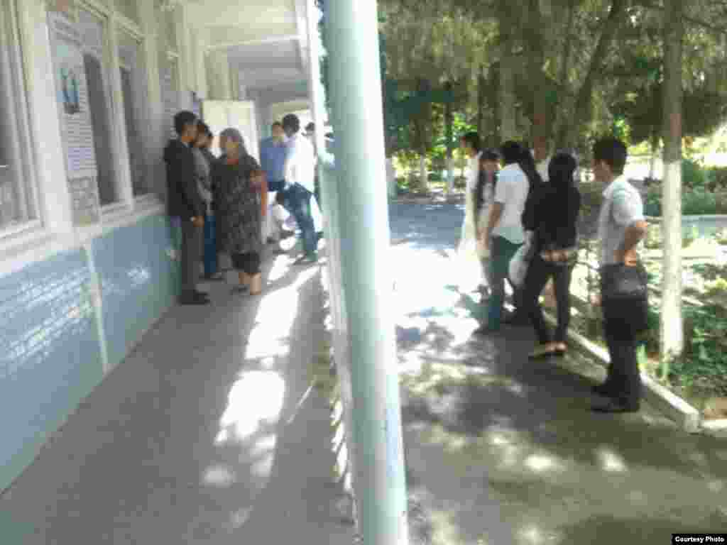 В одном из университетов Ташкента