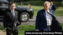 Серхио Гор и Дональд Трамп