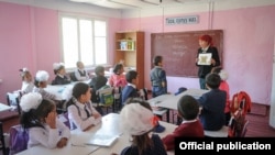 Школа в Чон-Алайском районе Ошской области. Иллюстративное фото.