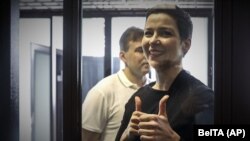 Марія Колесникова разом з іншим членом Координаційної ради білоруської опозиції Максимом Знаком перебуває в СІЗО за звинуваченням у змові з метою захоплення влади