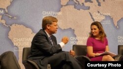 Екс-посол США в Росії Майкл Макфол та канадський депутат Христя Фріланд