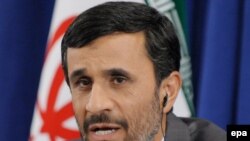 محمود احمدی‌نژاد در کنفرانس خبری در نیویورک