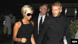 دیوید بکهام ستاره فوتبال بریتانیا، به هالیوود رفته است