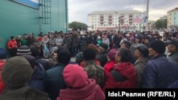 Сибайда 8 октябрьдә узган митинг