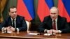 Дмитрий Медведев и Владимир Путин
