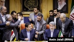 وزیر کشور عراق در مراسم امضای تفاهم‌نامه اربعین در تهران