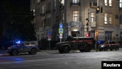 استقرار نیروهای نظامی روسیه در بخشی از شهر روستوف