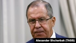 Россия ташқи ишлар вазири Сергей Лавров.