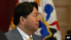 Japanese Foreign Minister Yoshimasa Hayashi (file photo)