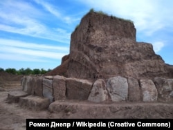 Новоолександрівський курган під час розкопок, 23 травня 2021 року