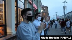 На пікеті у Мінську 18 червня