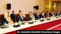 The talks are taking place in Doha.