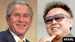 بوش پیشتر کره شمالی را جزئی از محور شرارت دانسته بود.