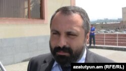 Пресс-секретарь президента Нагорного Карабаха Давид Бабаян (архив)